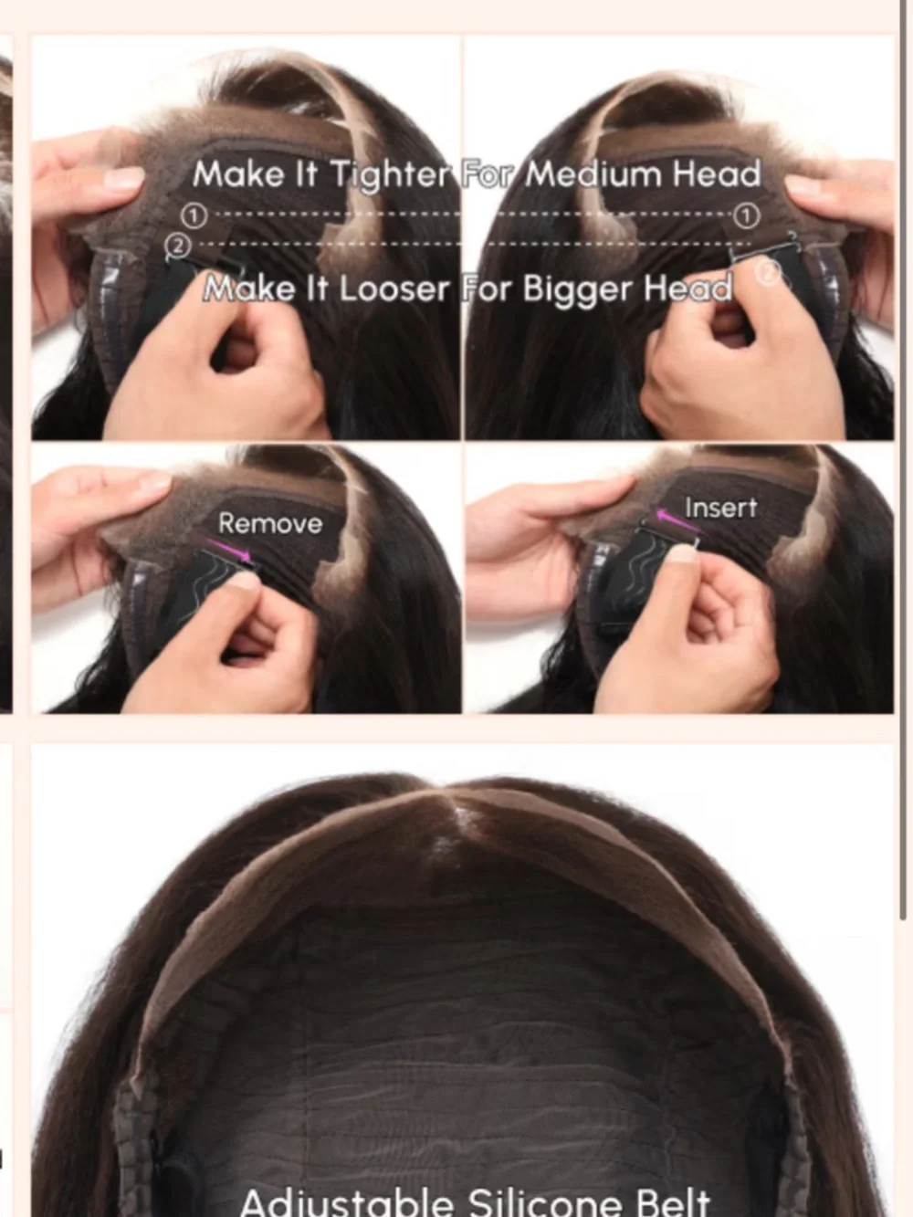 Bye bye knots balayage highlight wig